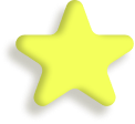 Colored point star